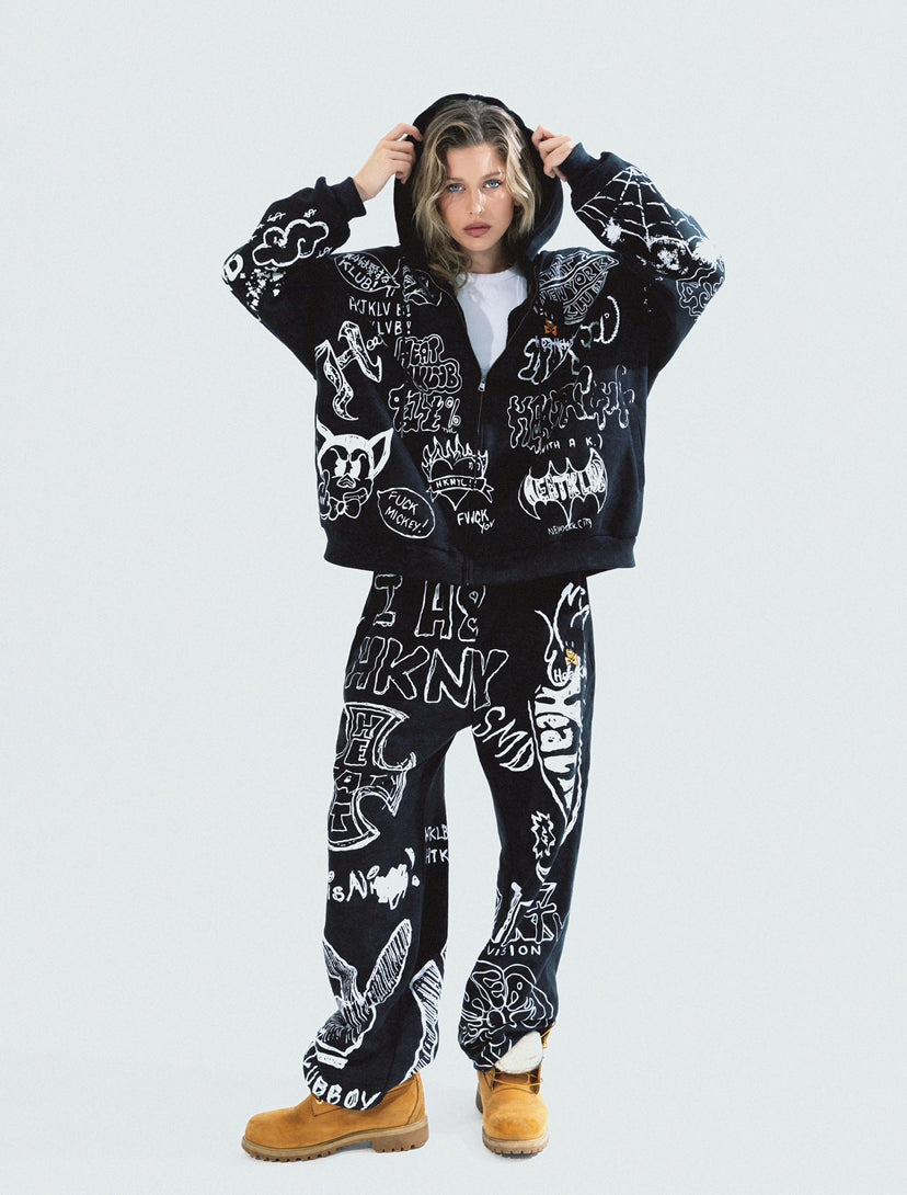 GRAFFITTI HOODIE